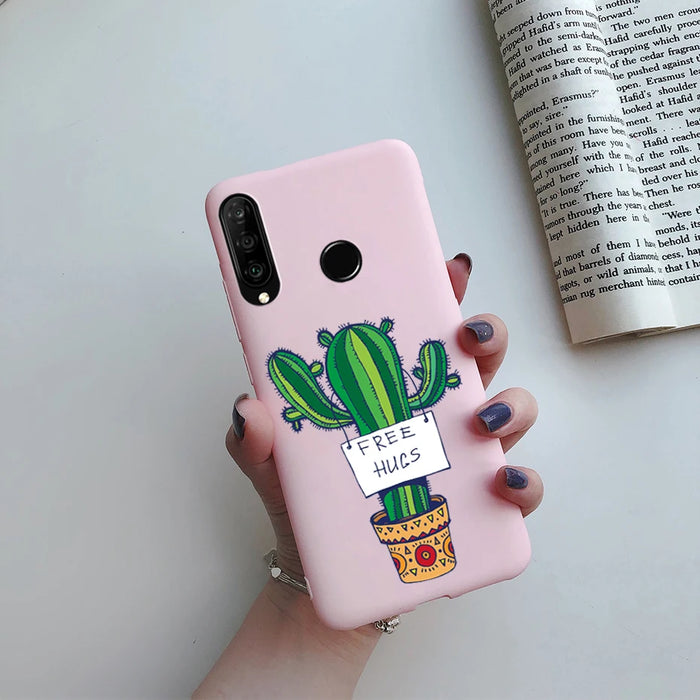 Cartoon Cute Case For Huawei P30 Lite Pro 2020 Cover Soft Silicone Protector Coque For Huawei P30lite MAR-LX1M P30Pro Phone Case