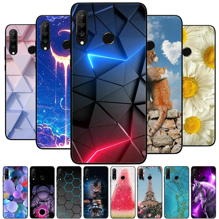 For Honor 9X 9 X Premium Case Soft Silicone Back Case for Huawei Honor 9X STK-LX1 Phone Cover Honor9X Global Black Bumper TPU