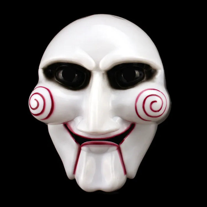 Saw Movie Jigsaw Puppet Halloween Mask Head Creepy Scary Costumes Mask Cosplay Drop shipping