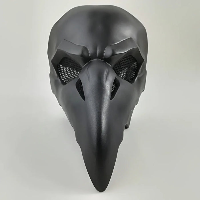 Punk Mask Crow Reaper Nevermore Skin Masks Reaper Plague Doctor Mask Birds Long Nose Punk Crow Retro Rock