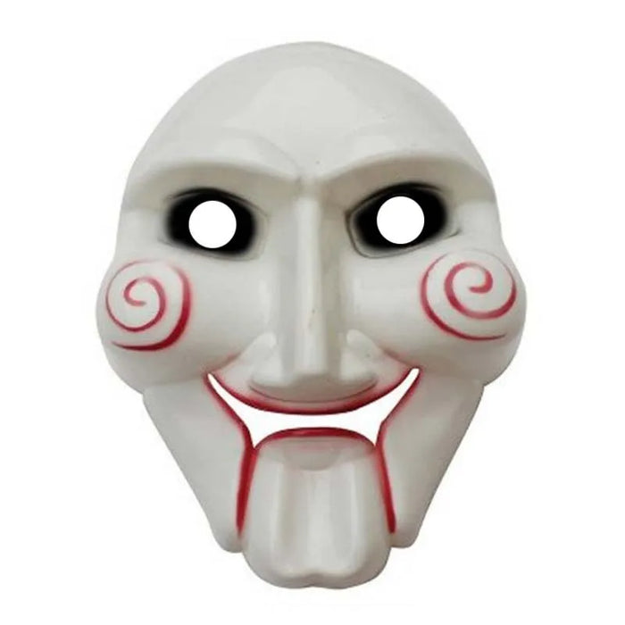 Saw Movie Jigsaw Puppet Halloween Mask Head Creepy Scary Costumes Mask Cosplay Drop shipping