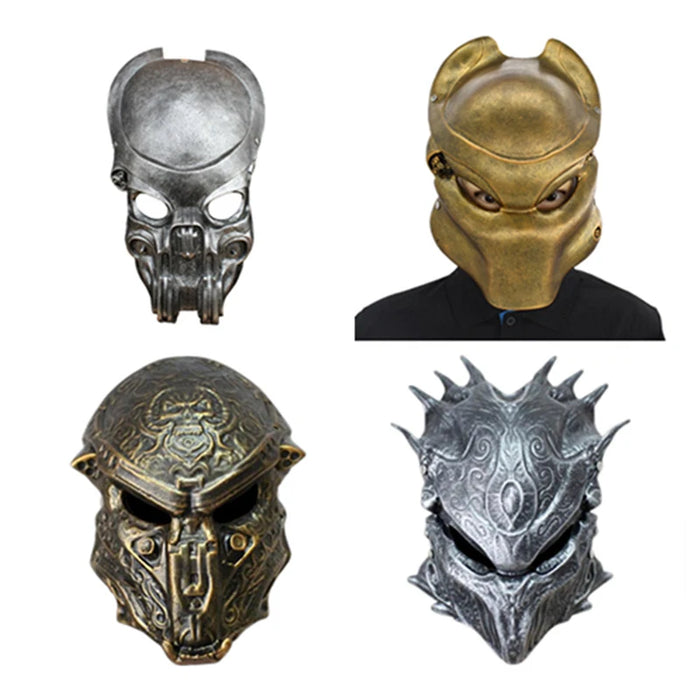 Halloween Predator Resin Mask Movie Theme Full Face Collection Mascara Terror Masquerade Masks Dance Cosplay Costume Party Props