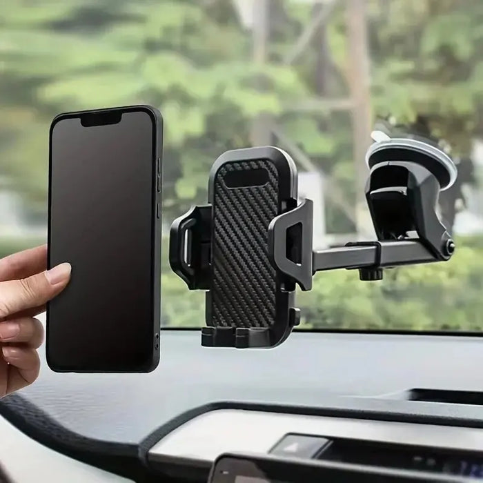 VIKEFON Sucker Car Phone Holder Mount Stand Suction Cup Smartphone Mobile Cell Support in Car Bracket For iPhone Xiaomi Samsung