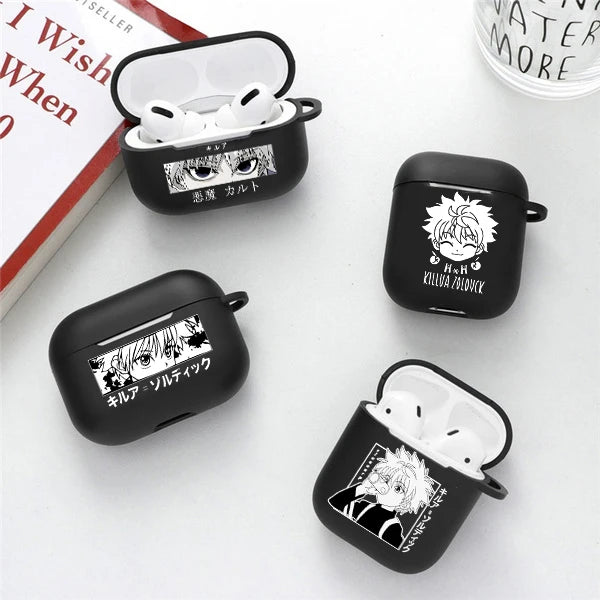 Anime Hunter X Hunter Earphone Case for Apple Airpods 1 2 3 Pro 2 HXH Anime Hisoka Morow Goncase Protective Cases