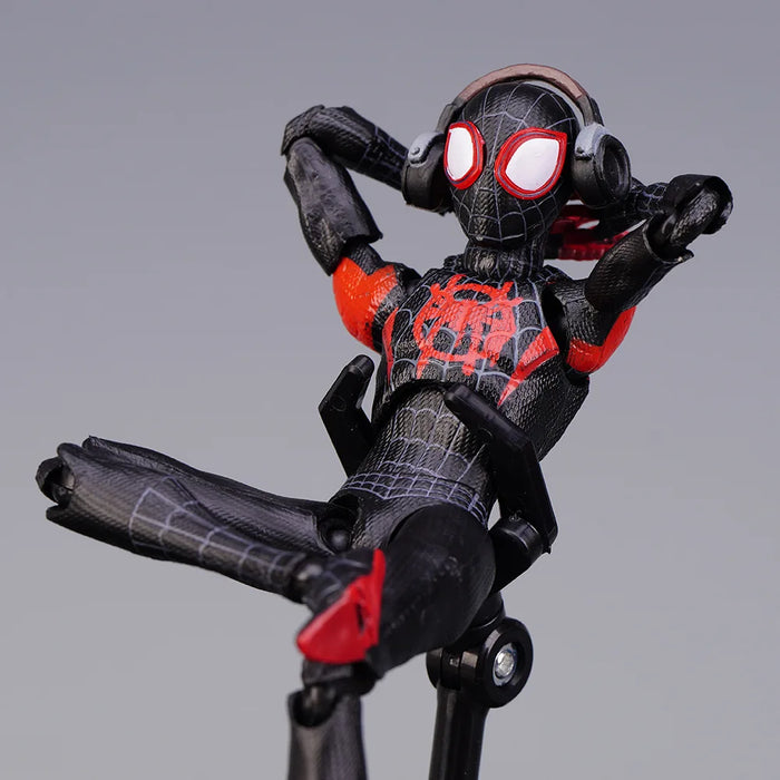 Miles Morales / Gwen Stacy Action Figure Spiderman Model Spider-man Into the Spider Verse Peter Miles Figurine Toys