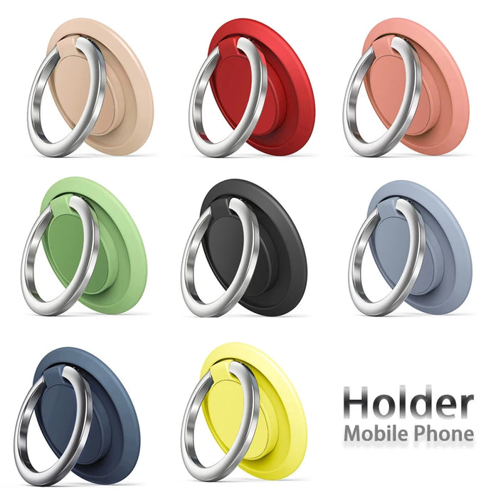 Universal Finger Ring Holder Stand Grip 360 Rotating for Mobile Phone Car Mount Phone Back Sticker Pad Bracket