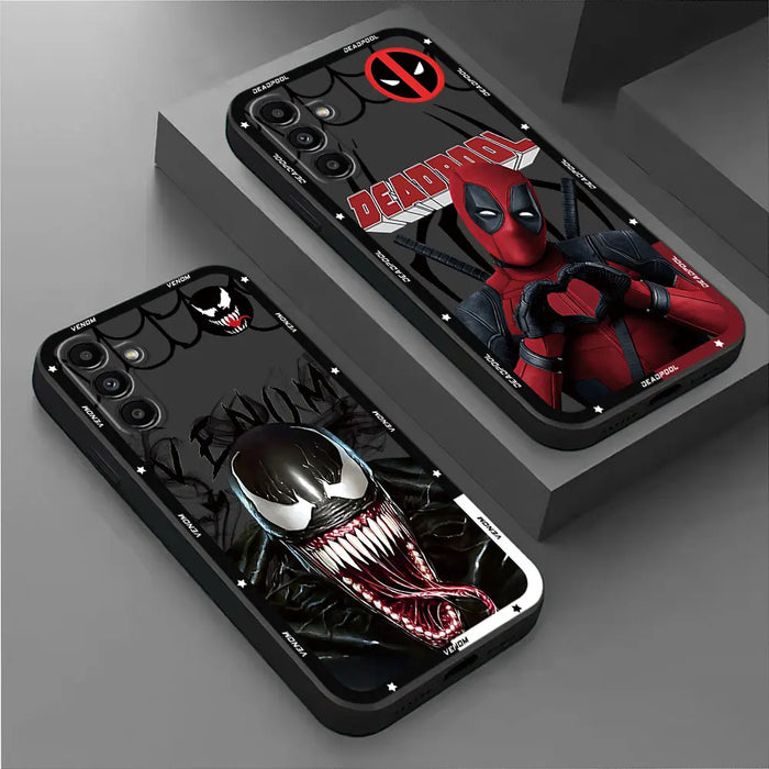 Case for Samsung Galaxy A40 A02s A30 A70 A03s A71 A05 A05s A10 A10s A31 A04 A50 A03 Core A20e Marvel Super hero Cool Cover