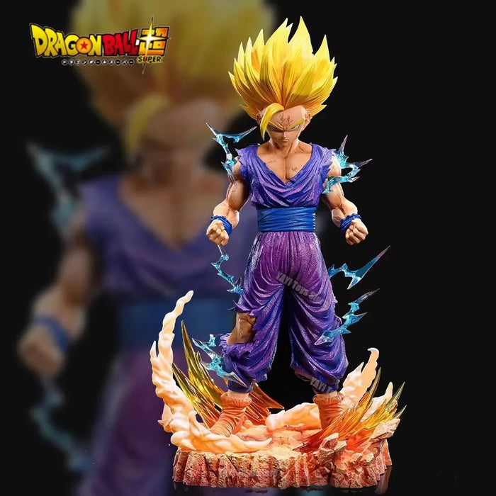 25cm Son Gohan Dragon Ball Z Anime Figure Action Figurine Super Saiyan 2 Cell Game Children Toys Son Goku Gift Figurine Model