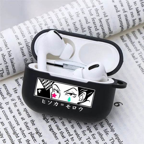 Anime Hunter X Hunter Earphone Case for Apple Airpods 1 2 3 Pro 2 HXH Anime Hisoka Morow Goncase Protective Cases