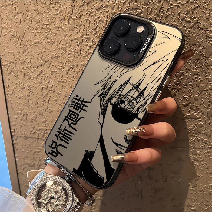 Jujutsu Kaisen Gojo Satoru New Phone Case For iPhone 15 14 13 Pro Max Candy Matte Shockproof Cover