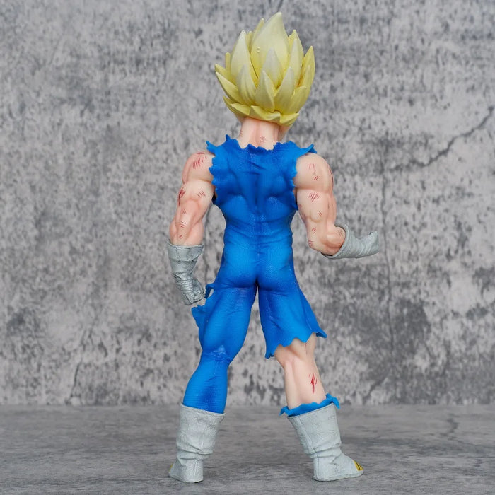 Majin Vegeta - 20Cm Anime Figures Vegeta Dragon Ball SKY Majin Vegeta GK Action Figures Battle Damage PVC Model Collection Ornament Toys Gifts