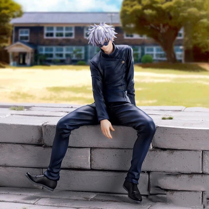 Anime Jujutsu Kaisen Figures GK Satoru Gojo Geto Suguru Sitting Posture Action Figure PVC Model Collection Toy Decoration Gifts