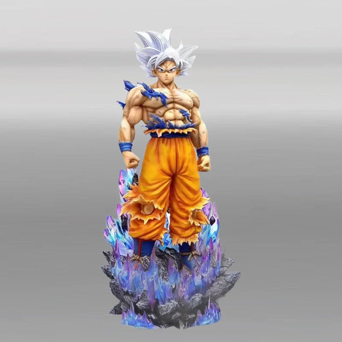 33cm Ultra Instinct Son Goku Dragon Ball Anime Figure Action Figures Ultra Instinct Figurine Pvc Statue Model Collectible Decoration Toys Gifts