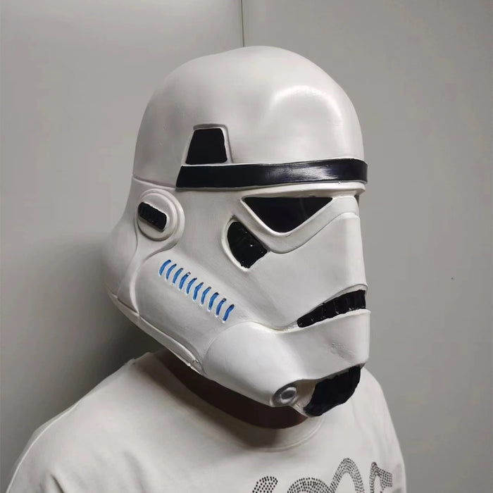 Imperial Stormtrooper Helmet Guard Mask Starwar Cosplay Imperial Armour Costume Halloween Funny Dress Props for Adult