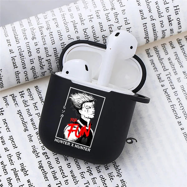 Anime Hunter X Hunter Earphone Case for Apple Airpods 1 2 3 Pro 2 HXH Anime Hisoka Morow Goncase Protective Cases