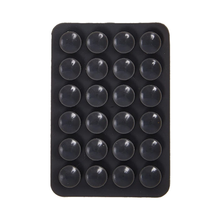 Silicone Suction Pad For Mobile Phone Fixture Suction Cup Backed Adhesive Silicone Rubber Sucker Pad For Fixed Pad