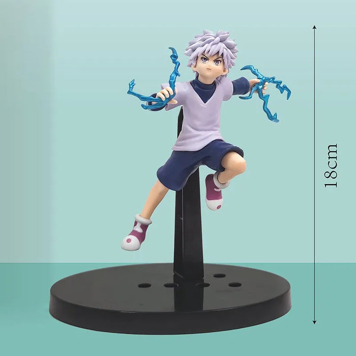 HUNTER×HUNTER - 18CM Anime Figure Killua Zoldyck Action Figure GON FREkSS PVC Toys Doll Kurapika Gift Collection Kid Figurine