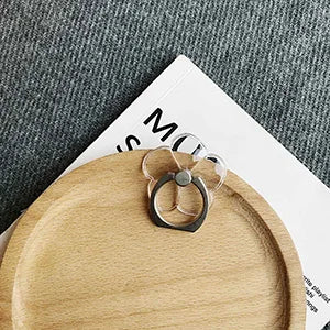 Universal Mobile Phone Holder Stand Finger Ring Magnetic For cute Cell Smart Phone Transparent holder