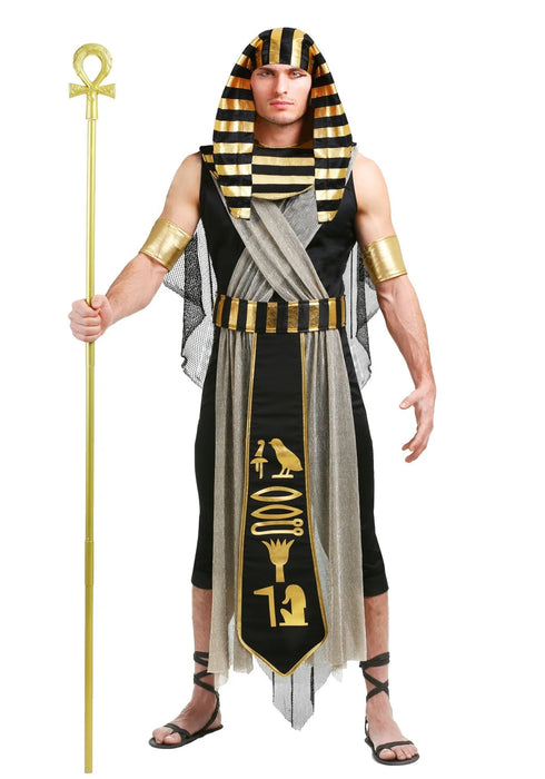 Halloween Ancient Egypt Egyptian Pharaoh Costume for Men King Cleopatra Queen Cosplay Carnival Party Medieval Couple Party Dress