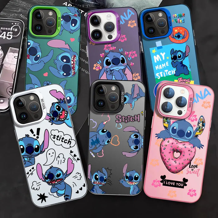 Disney Stitch Phone Case for iPhone 12 Pro 15 Plus 13 14 Pro 11 Pro Max 13 Pro Max 13 Pro Luxury Soft Cases Cover