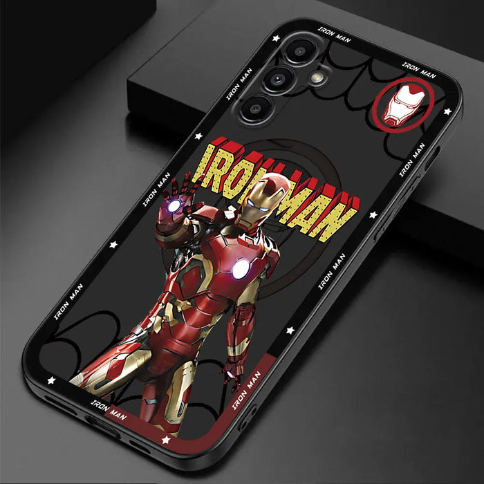 Case for Samsung Galaxy A40 A02s A30 A70 A03s A71 A05 A05s A10 A10s A31 A04 A50 A03 Core A20e Marvel Super hero Cool Cover