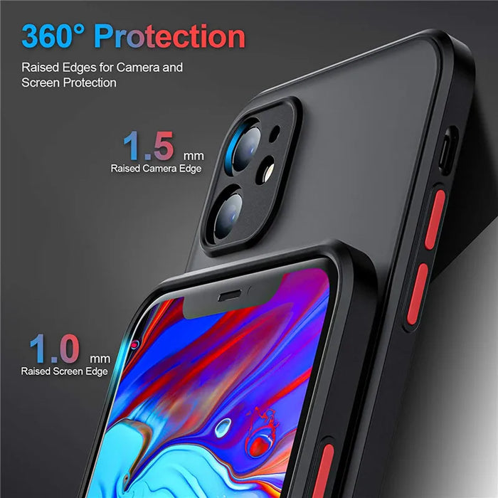 Anime One Piece Art Phone Case For iPhone 15 14 13 12 11 Pro Max mini XS Max XR X 8 Plus SE Frosted Translucent Cover