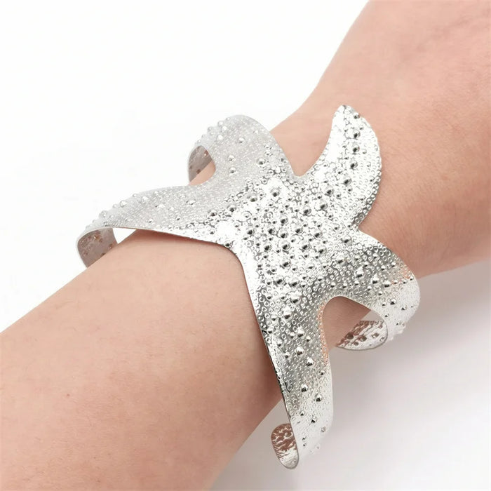 Fkewy Designer Starfish Bracelets For Women Charm Luxury Jewelry Gothic Accessories Festival Cuff Bracelet Girl Valentine's Day