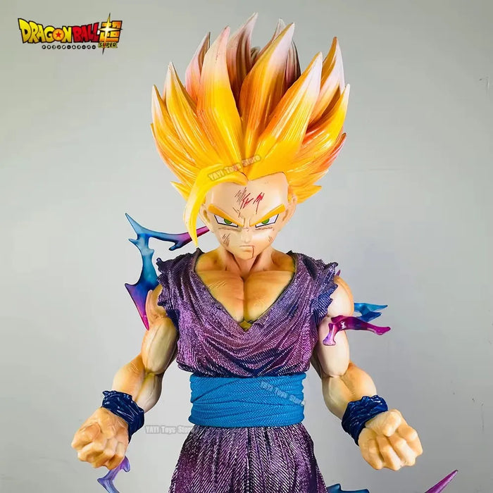 25cm Son Gohan Dragon Ball Z Anime Figure Action Figurine Super Saiyan 2 Cell Game Children Toys Son Goku Gift Figurine Model