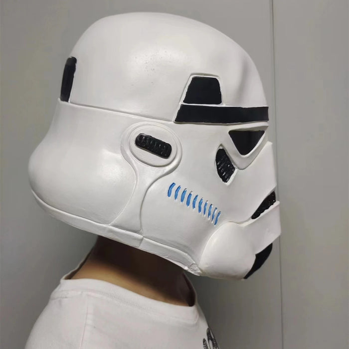 Imperial Stormtrooper Helmet Guard Mask Starwar Cosplay Imperial Armour Costume Halloween Funny Dress Props for Adult