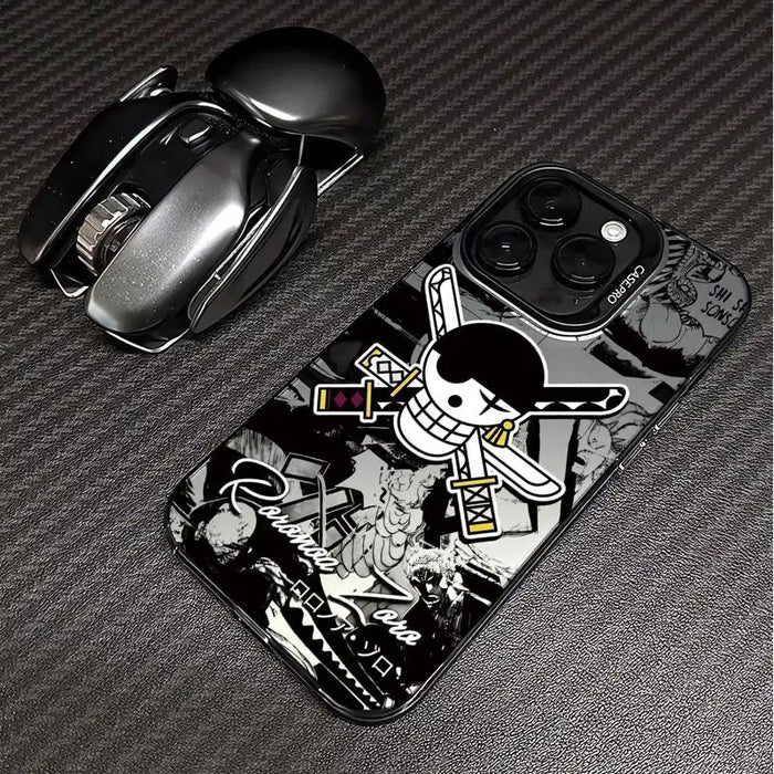 Ones Pieces Luffyy Logo Phone Case for Apple iPhone 15 16 Pro Max 14 Pro Pro Max 14 16 Plus Shockproof Protective Cover