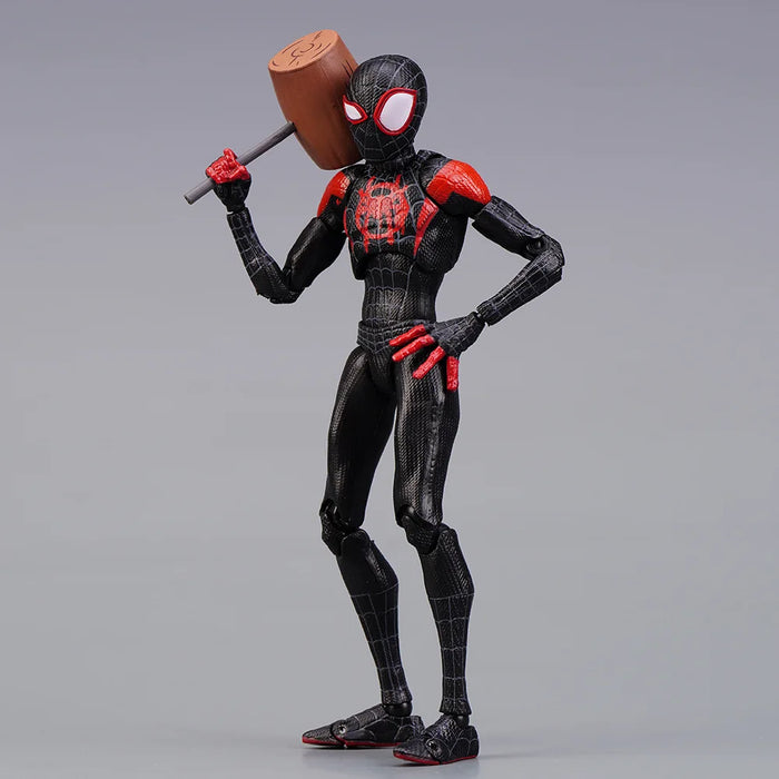 Miles Morales / Gwen Stacy Action Figure Spiderman Model Spider-man Into the Spider Verse Peter Miles Figurine Toys