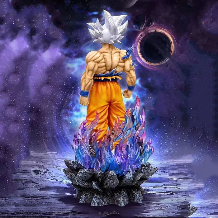 33cm Ultra Instinct Son Goku Dragon Ball Anime Figure Action Figures Ultra Instinct Figurine Pvc Statue Model Collectible Decoration Toys Gifts