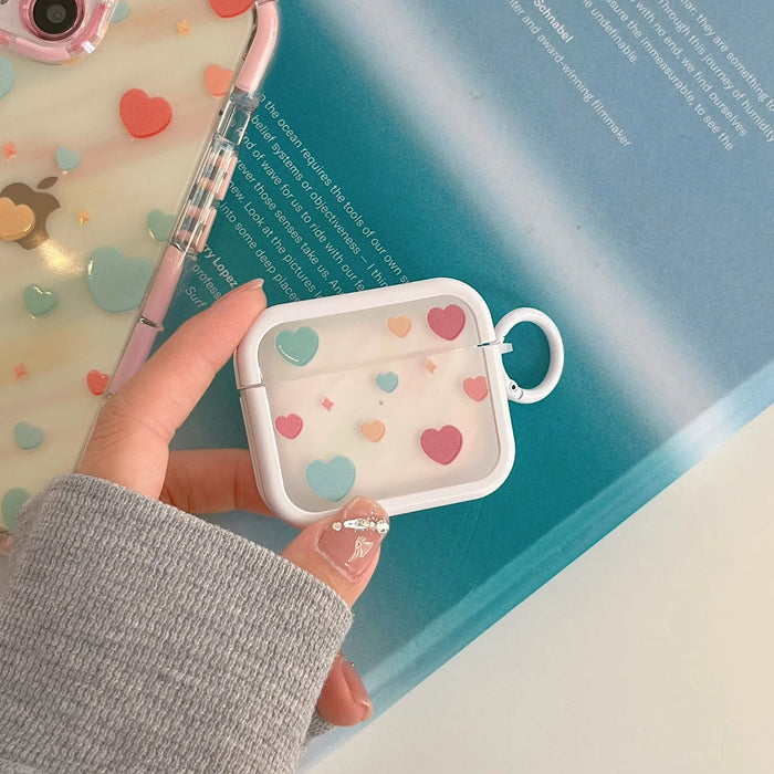 Case for Apple AirPods 3 Case 1 2 Pro 3rd Generation Cute with Ring Holder Fundas Earpods Hard Cover for AirPods Pro 2 Case