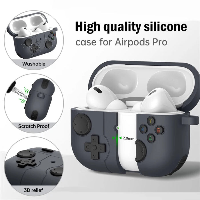 New Cases For Airpods Pro 2 3D Gamepad Gameboy Earphone Accessories Soft Protector Cases Cover For Airpods 1/2/3