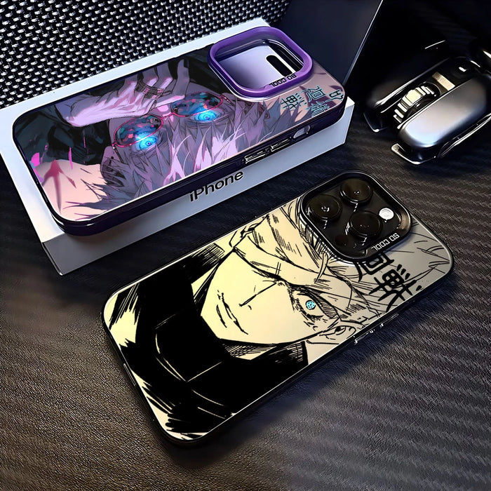 Jujutsu Kaisen Gojo Satoru New Phone Case For iPhone 15 14 13 Pro Max Candy Matte Shockproof Cover