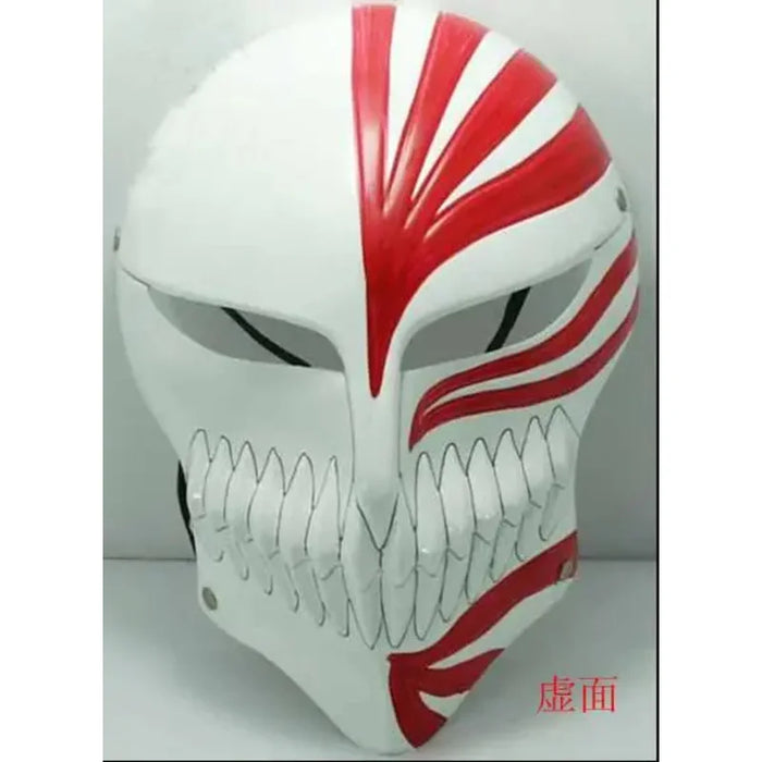 Anime Bleach Cosplay Ichigo Kurosaki Bankai Hollow Mask Wig Men Halloween Cosplay Costume