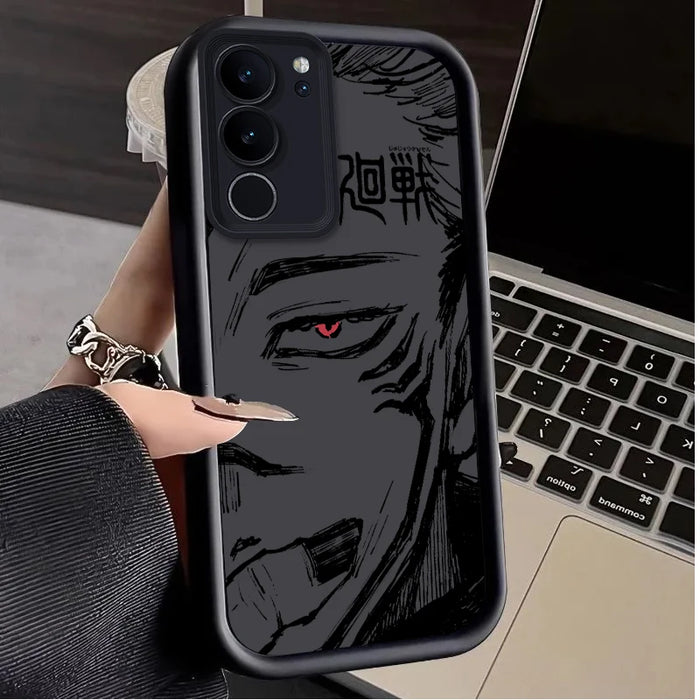 Jujutsu Kaisen Anime For Samsung Galaxy A14 A15 A13 A12 A31 A73 A81 A71 A51 Core Lite  Eye Ladder Phone Case