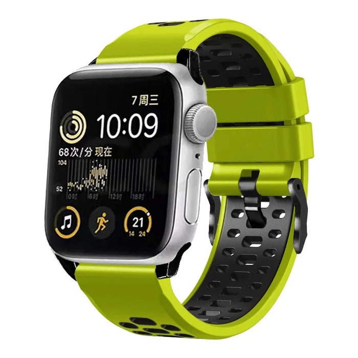 Sport Silicone Strap For Apple Watch Ultra 2 49mm Bracelet Wristband For Apple Watch Series 9 8 7 SE 6 45mm 44mm 42mm Accessory