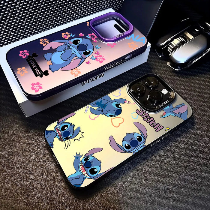 Disney Stitch Phone Case for iPhone 12 Pro 15 Plus 13 14 Pro 11 Pro Max 13 Pro Max 13 Pro Luxury Soft Cases Cover