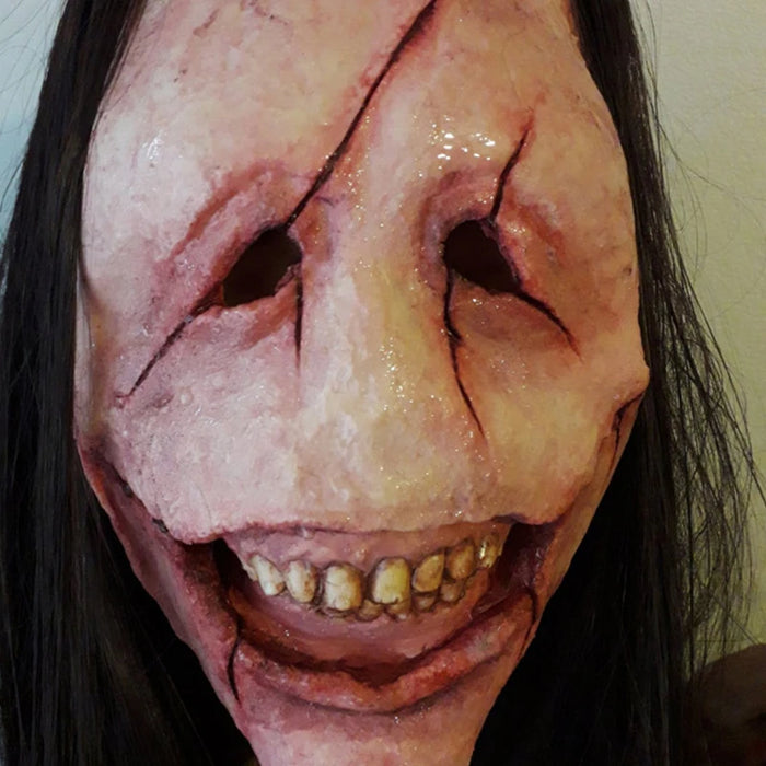 Halloween Mask Horror Multifunction Fine Craftsmanship Smooth Craftsmanship Add Festive Joy Horror Long Hair Mask Mask Latex