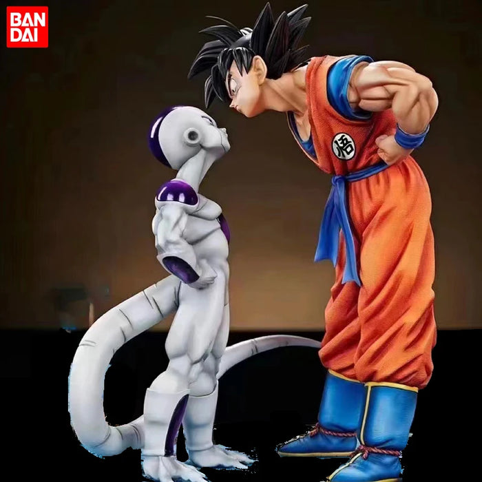 Anime Dragon Ball Z Frieza Vs Son Goku Figurine 24CM GK Pvc Action Figures Statue Collection Model Toy Gifts