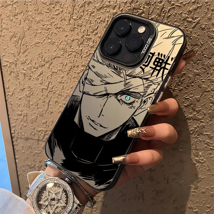 Jujutsu Kaisen Gojo Satoru New Phone Case For iPhone 15 14 13 Pro Max Candy Matte Shockproof Cover