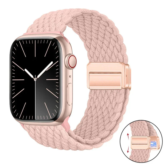 Woven nylon strap For Apple Watch 10 42mm 46mm Ultra 2 49mm 9 8 7 45mm 41mm breathable bracelet For iwatch 6 5 4 3 SE 44mm 40mm