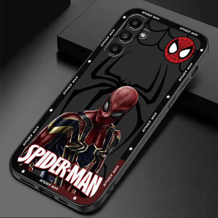 Case for Samsung Galaxy A40 A02s A30 A70 A03s A71 A05 A05s A10 A10s A31 A04 A50 A03 Core A20e Marvel Super hero Cool Cover