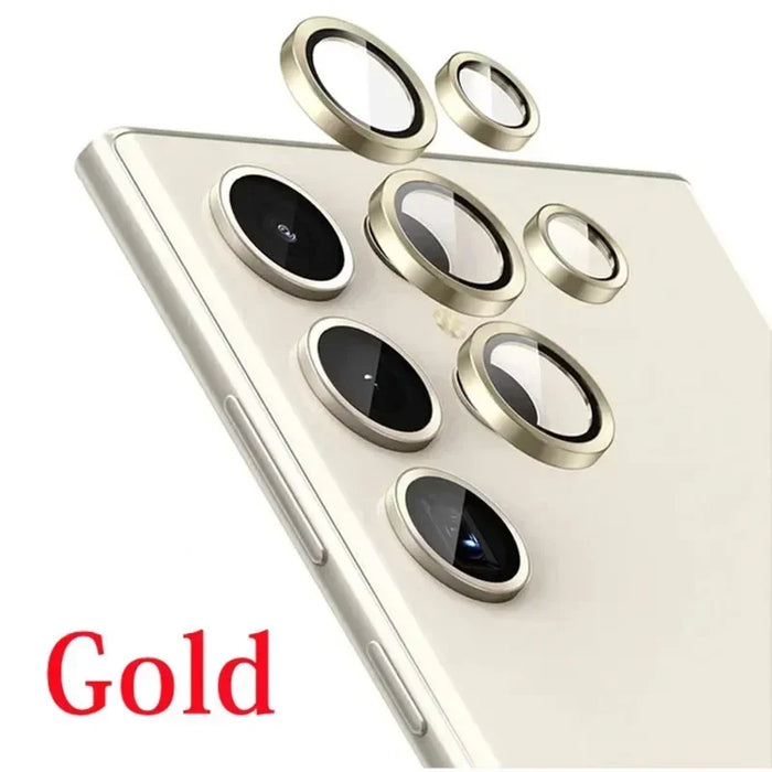 Camera Lens Protector Glass For Samsung S23 S24 Ultra Plus Full Cover Lens Metal Protector Ring For Galaxy S22 Ultra Camera Film