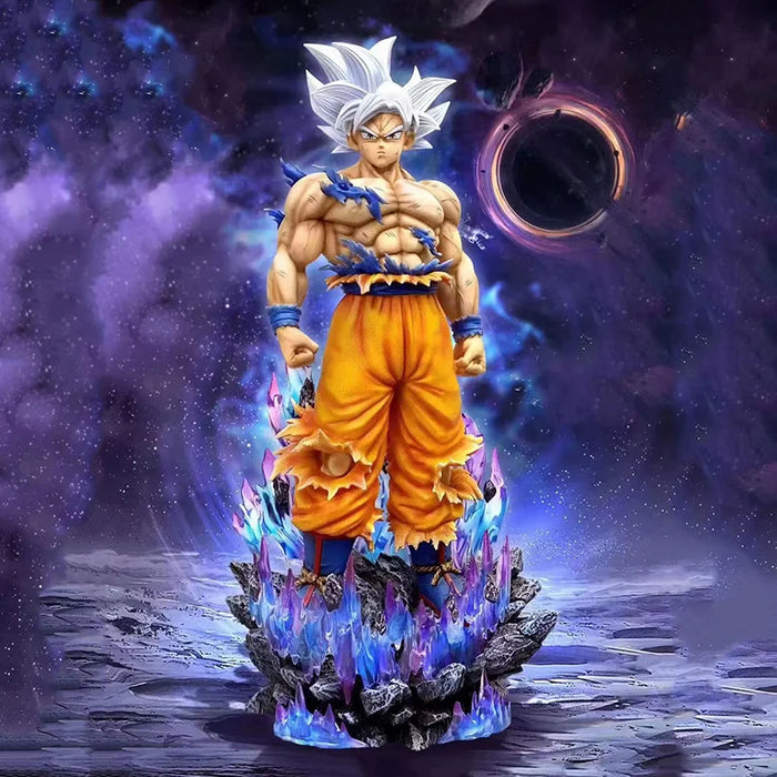 33cm Ultra Instinct Son Goku Dragon Ball Anime Figure Action Figures Ultra Instinct Figurine Pvc Statue Model Collectible Decoration Toys Gifts