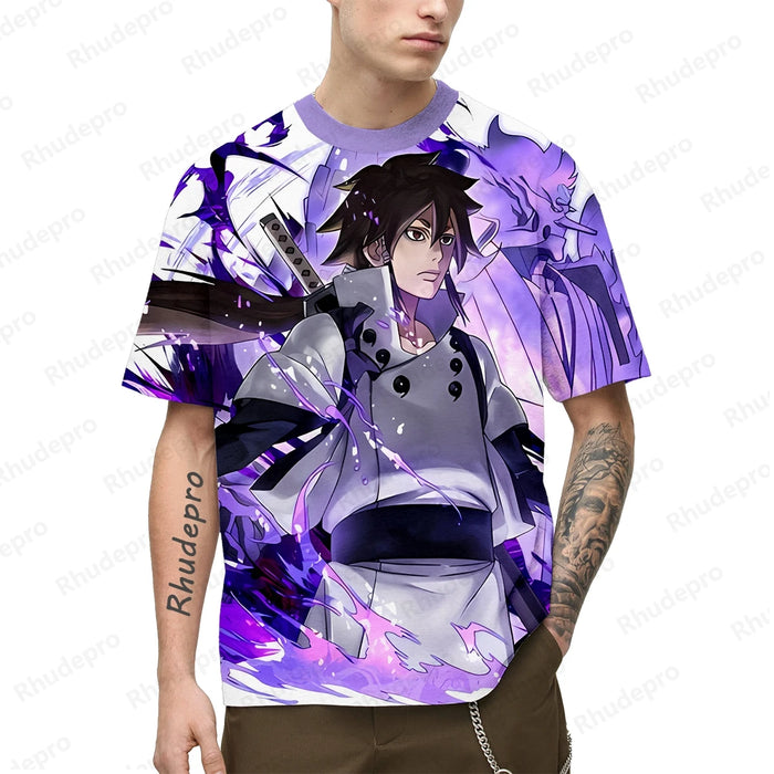 Anime T Shirt For Men Men's Cosplay T-shirt Hip Hop Clothing New Shirts 100-5XL Y2k Clothes Gift Harajuku Style 2024