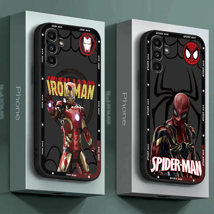 Case for Samsung Galaxy A40 A02s A30 A70 A03s A71 A05 A05s A10 A10s A31 A04 A50 A03 Core A20e Marvel Super hero Cool Cover