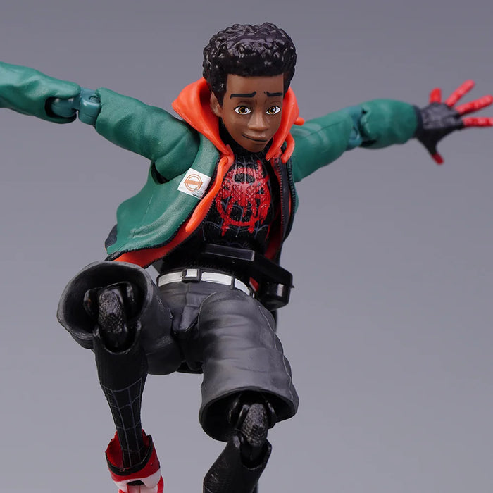 Miles Morales / Gwen Stacy Action Figure Spiderman Model Spider-man Into the Spider Verse Peter Miles Figurine Toys