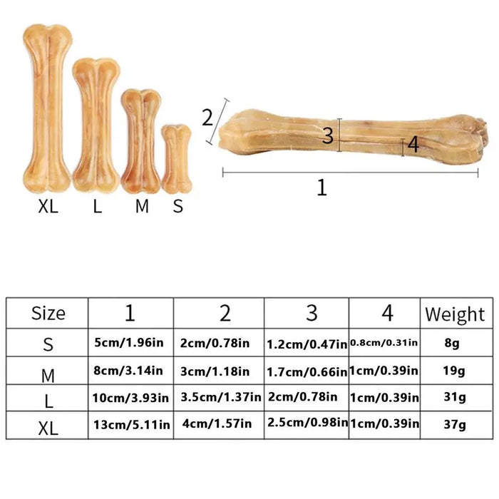 Beef Flavor Bone Dog Toys For Small Large Dogs